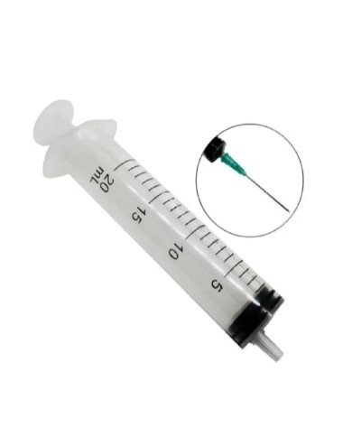 20 ml 3 Parça Enjektör (Contalı) – 100'lü Paket