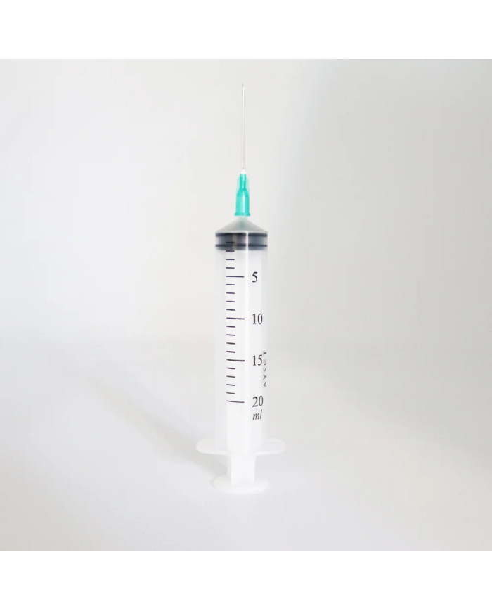 20 ml 3 Parça Enjektör (Contalı) – 100'lü Paket